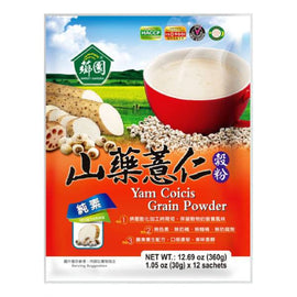 SWEET GARDEN Yam Coicis Grain Powder (12 Sachets) 薌園 山藥薏仁