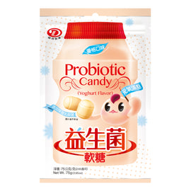 LIUH DER Probiotic Candy (Yoghurt Flavor) 綠得製菓 優格口味益生菌軟糖 75G