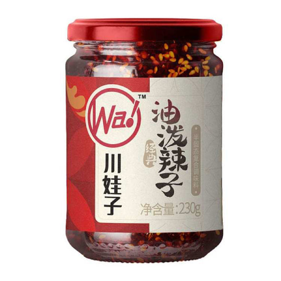 CHUAN WA ZI Chili Oil Sauce 川娃子 油潑辣子 230G
