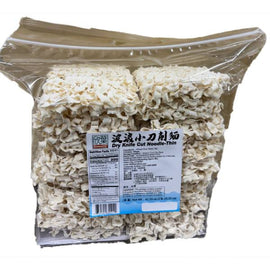 FORMOSA YAY DRY KNIFE CUT NOODLE (THIN)with(resealable pack)  欣葉波浪小刀削麵