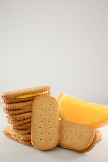 KHONG GUAN Orange Cream Biscuits 康元 香橙夾心餅乾 200G