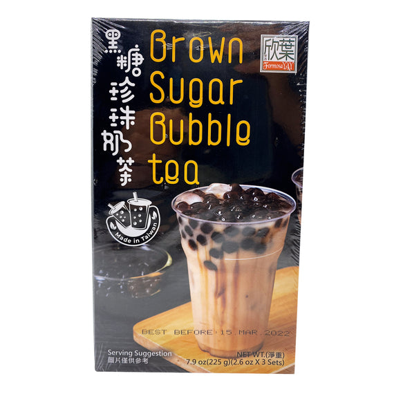 Brown Sugar Bubble Tea (3 sets)  欣葉黑糖珍珠奶茶 3包(沖泡)