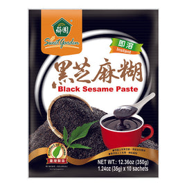 SWEET GARDEN Instant Black Sesame Paste Powder (10 Sachets) 薌園 黑芝麻糊