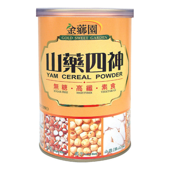 SWEET GARDEN Yam Cereal Powder (Can) 薌園 無糖山藥四神種子粉 350G
