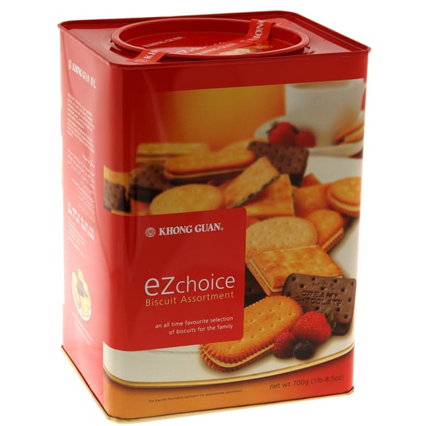 KHONG GUAN (Tin) EZ Choice Biscuit Assortment 康元 EZ Choice