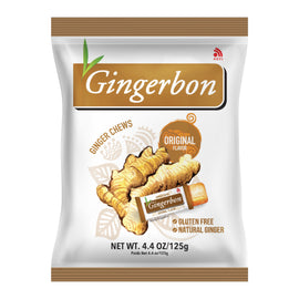 GINGERBON Original Ginger Chews 薑汁軟糖 原味 125G