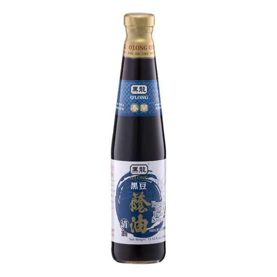 O'Long Premium Black Bean Soy Sauce (Regular) 黑龍春蘭黑豆蔭油(清）