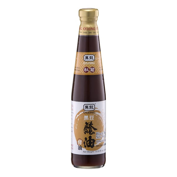 O'LONG Black Bean Soy Sauce (Thick) 黑龍 秋菊黑豆蔭油(膏) 400ML
