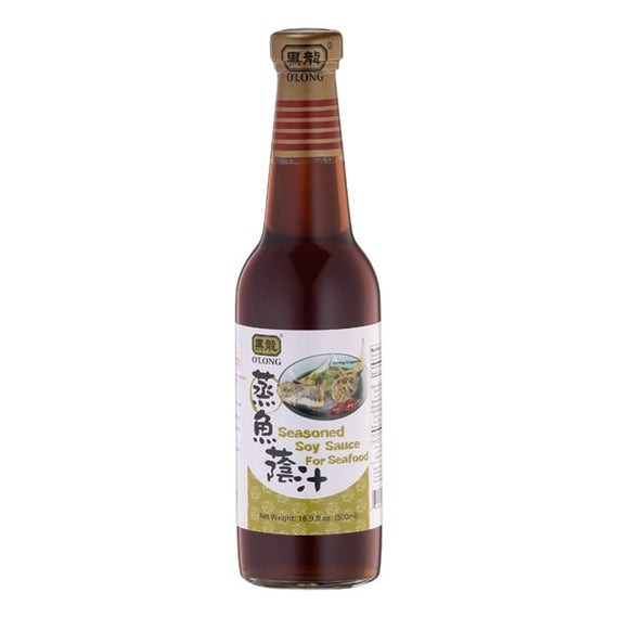 O'LONG Seasoned Soy Sauce for Seafood 黑龍 蒸魚蔭汁 500ML