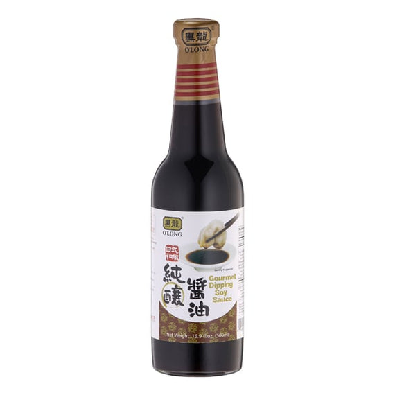 O'LONG Gourmet Dipping Soy Sauce 黑龍 日式和風純釀醬油 500ML