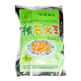 Preserved Vegetable-Sesame 榨菜大王 麻油香味 100g