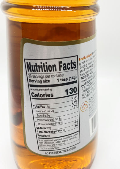 Fruitful Island Blended Sesame Oil 福壽香麻油 (大瓶543 mL)