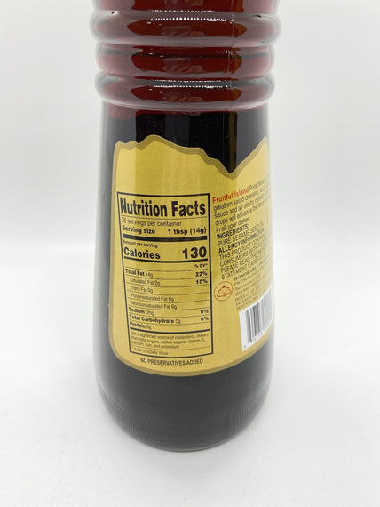 FRUITFUL ISLAND Pure Sesame Oil 福壽 純芝麻油 543ML