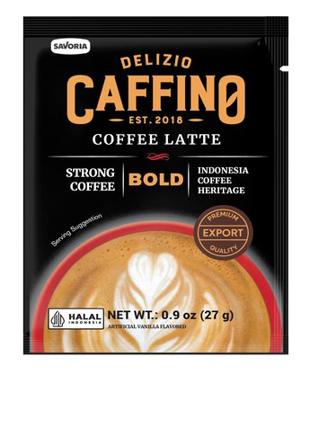 CAFFINO BOLD Premium Coffee Latte 特濃咖啡拿鐵: Indonesia's Coffee-Forward Instant Latte