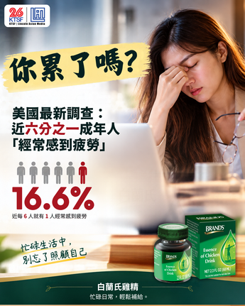 你累了嗎？美國最新調查：近六分之一成年人「經常感到疲勞」