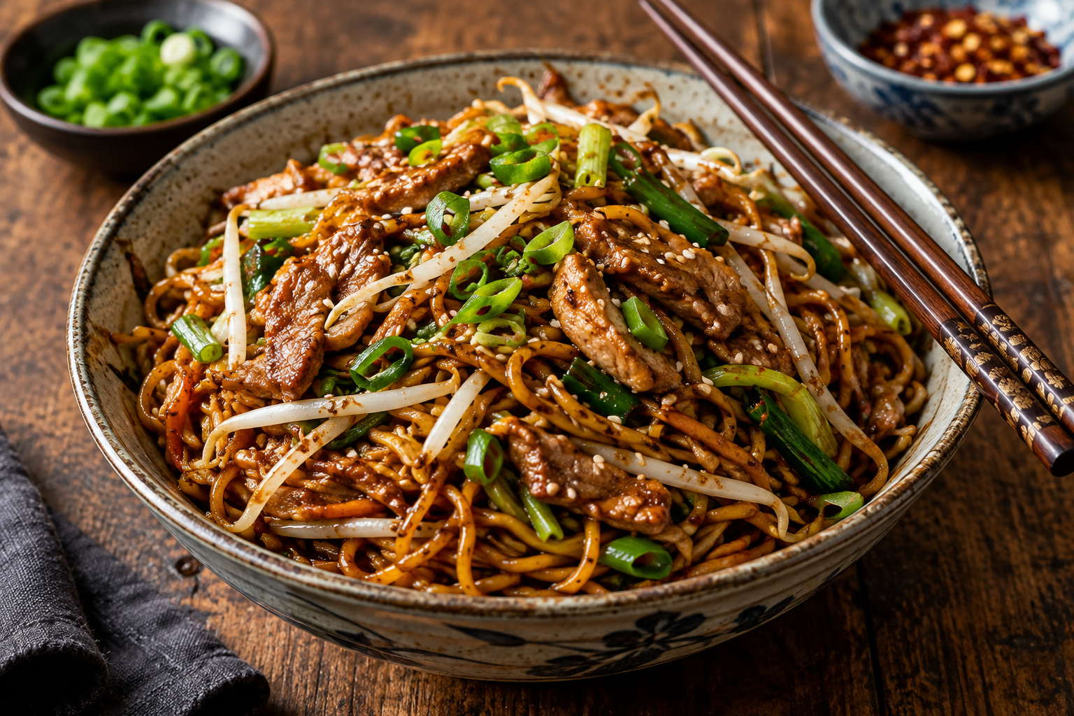 The Secret to Restaurant-Quality Chow Mein: Tung Chun Soy Sauce