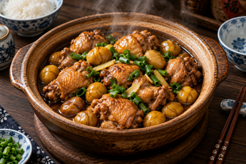 YUHO Organic Peeled Chestnuts: Nutrition, Uses and Braised Chicken