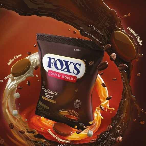 FOX'S COFFEEWORLD PASSIONATE BLEND 熱情混合口味咖啡糖