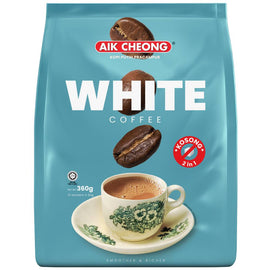 AIK CHEONG White Coffee 2-in-1, 12 Sachets | 益昌白咖啡二合一