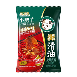 LITTLE SHEEP CHILLI RED HOTPOT SOUP BASE 小肥羊川香麻辣清油火鍋湯料