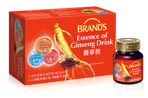 1 Pack: BRAND'S® Essence of Ginseng (6 Bottles) 白蘭氏養蔘飲（6瓶）