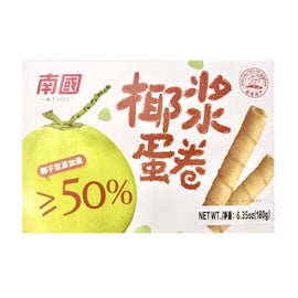 NANGUO Coconut Egg Roll 南國 椰漿蛋卷 180G