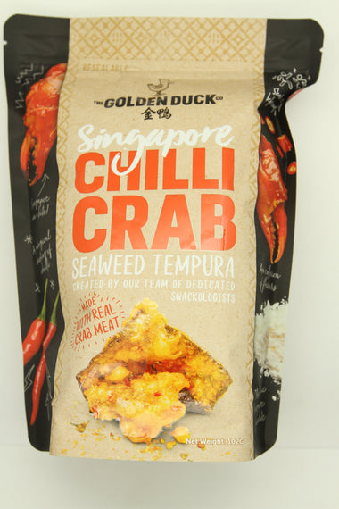 GOLDEN DUCK CHILI (FLAVOR) CRAB MEAT SEAWEED TEMPURA 香辣蟹肉天婦羅脆海苔