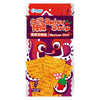 Packaging of Spicy Strip snacks with colorful design and text
DAH TIEN SPICY STRIP-Mexican chili

Net Weight: 35g

Country of Origin: Taiwan