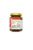 Small jar with a label on a white background
