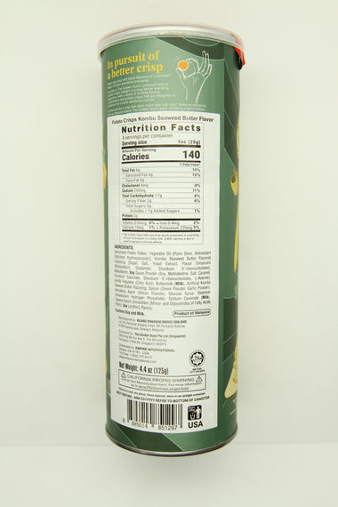 GOLDEN DUCK KOMBU SEAWEED BUTTER POTATO CRISPS