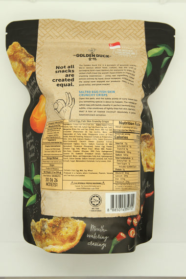 GOLDEN DUCK SALTED EGG FISH SKIN 鹹蛋黃魚皮脆