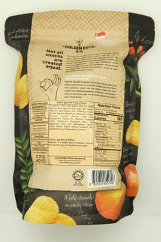 GOLDEN DUCK SALTED EGG POTATO RIDGES 鹹蛋黃波浪薯片