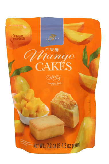 ISABELLE MANGO CAKES ZIPPER POUCH 伊莎貝爾芒果酥 拉鍊袋裝