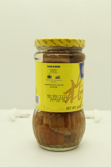 Koon Chun Plum in Brine  冠珍酸梅子 340G