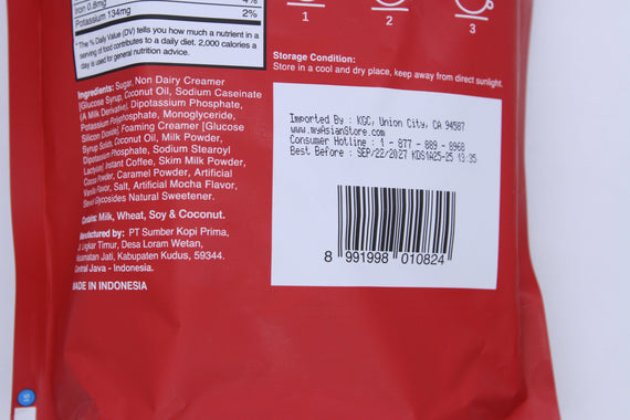 CAFFINO 3-IN-1 Mocha Coffee Latte (10 sachets/bag) 三合一摩卡拿鐵