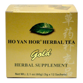Ho Yan Hor Gold Herbal Tea (12 Pack) 何人可GOLD 涼茶(每盒12小包)