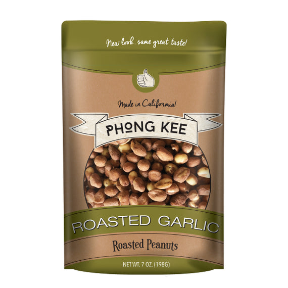 Phong Kee Roasted Garlic Peanuts 豐記蒜蓉花生 198g