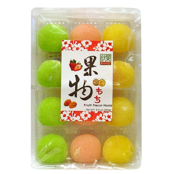 Formosa Yay Fruit Flavored Mochi (12 PCS) 台灣欣葉果物麻薯