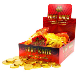 Fort Knox Milk Chocolate Gold Coins (57g Bag) 金幣巧克力