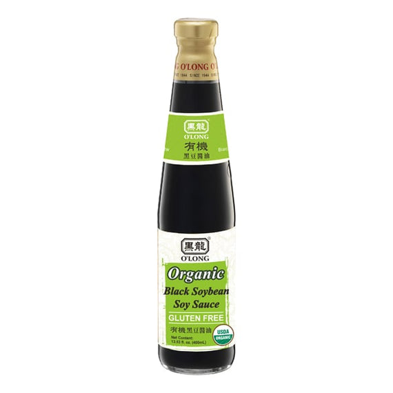 O'Long Organic Black Bean Soy Sauce 黑龍有機黑豆醬油 400ml