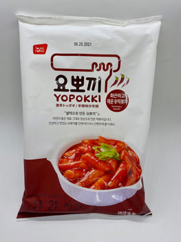 Yopokki Bag Hot & Spicy Rice Cake  韓國辛辣味炒年糕