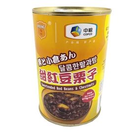 MA LING Sweet Red Beans and Chestnuts 梅林 甜紅豆栗子 475g